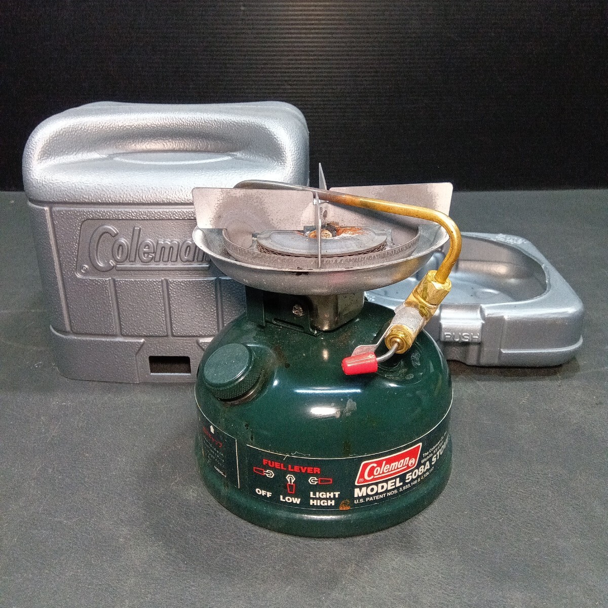 コールマン　Coleman シングルバーナー508A 未使用品 Yahoo!オークション -「コールマン 508a」(シングルバーナー
