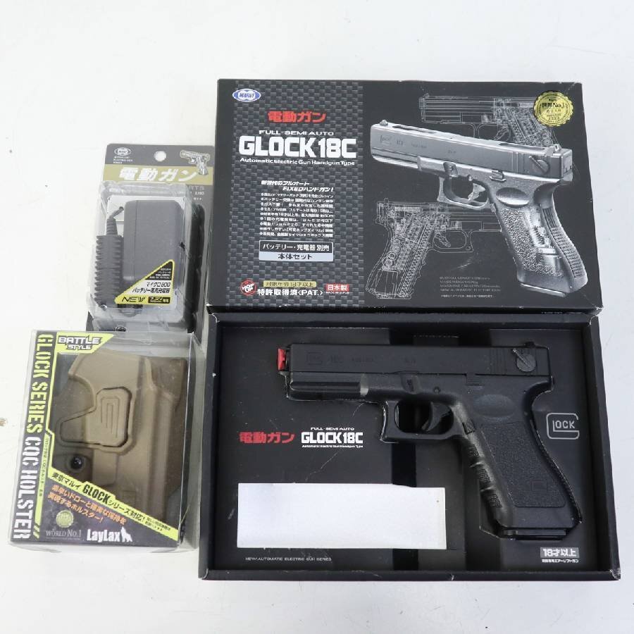 東京マルイGlock 18C ガスガン(中古) TOKYO MARUI GLOCK18C 東京マルイ エアガン サバゲー 中古