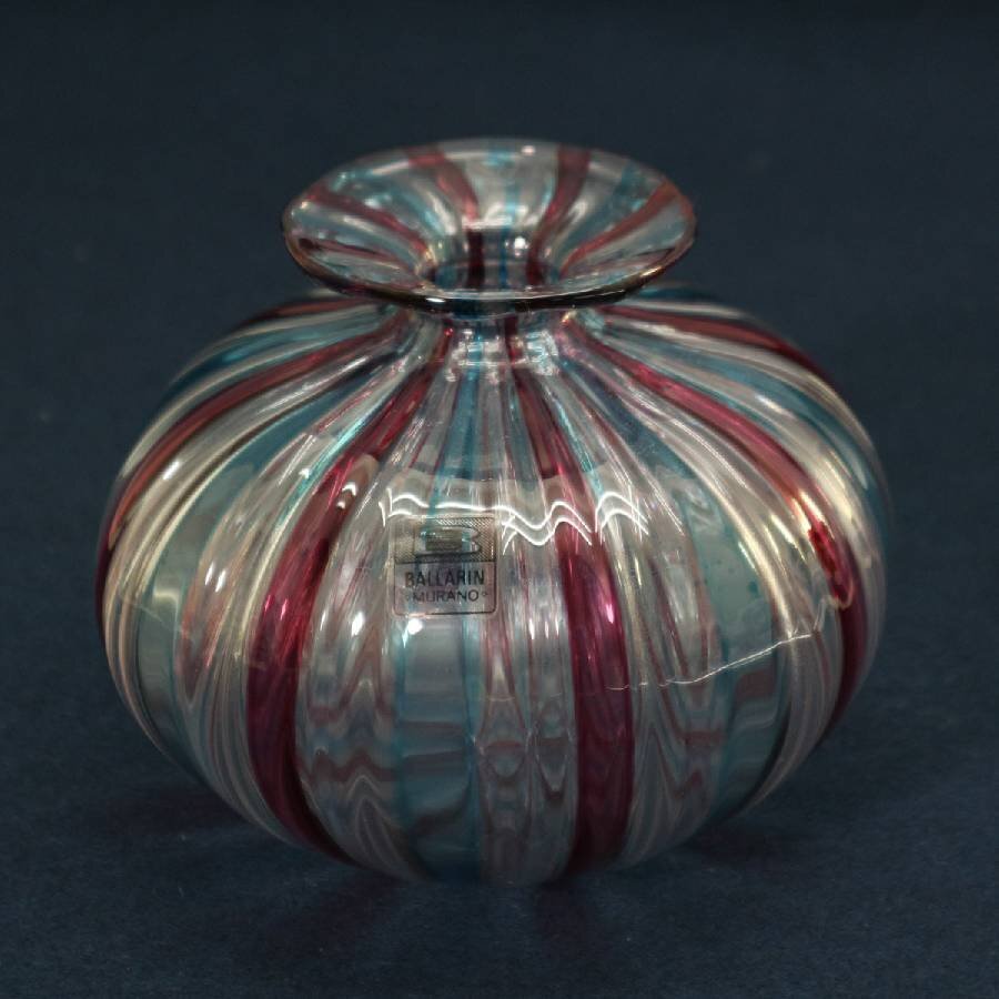 【海外骨董品】美品！アンティークベネチアングラス murano 桜フラワーベース 2025年最新】Yahoo!オークション -ムラーノガラス 花瓶の中古品