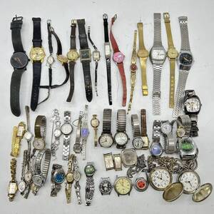 ジャンク 機械式 腕時計 48本 まとめ SEIKO CITIZEN ORIENT TECHNOS 4℃ 手巻き 自動巻き まとめ売り 大量 昭和レトロ ヴィンテージ