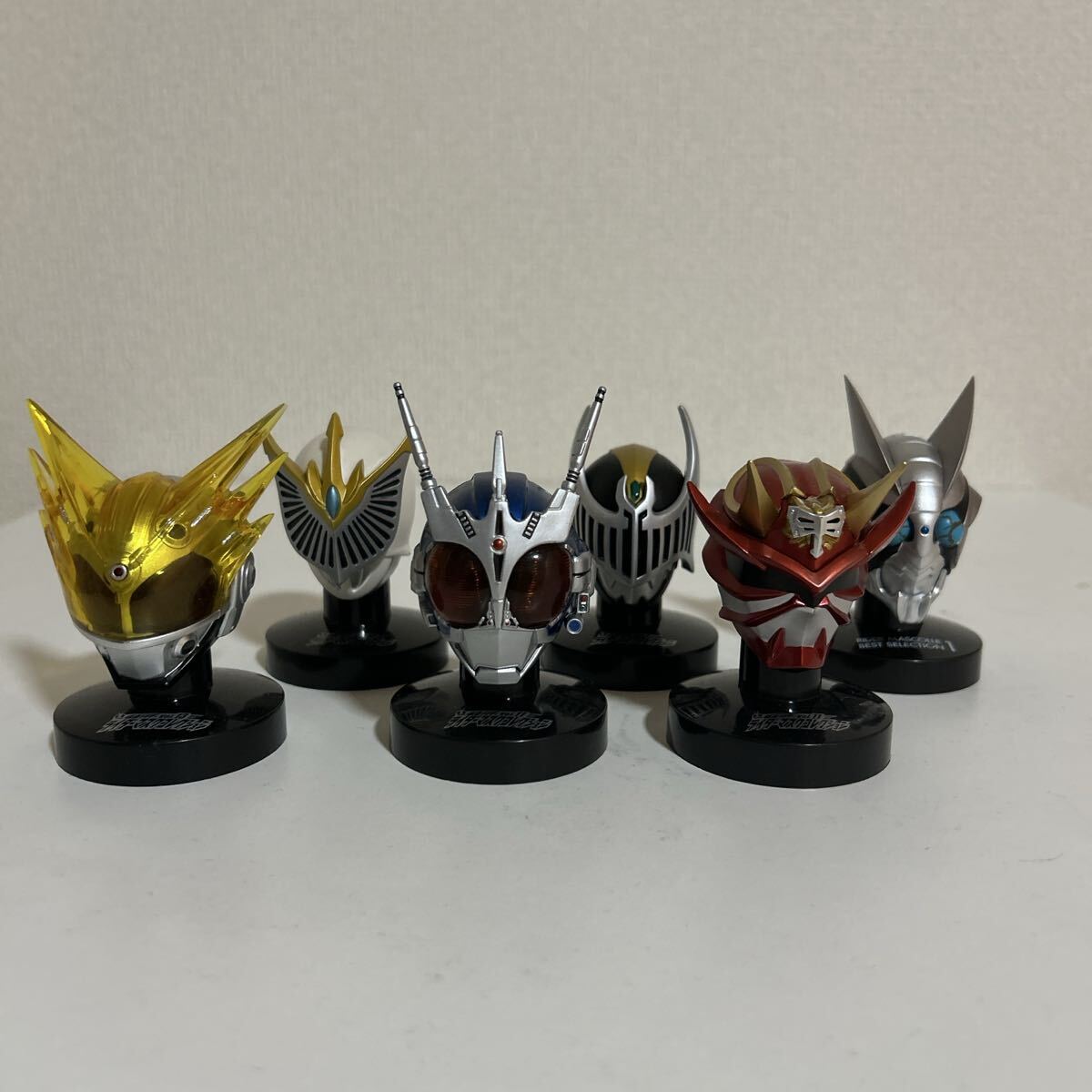 【未開封5種】ライダーマスクコレクション　ブラックシリーズ Yahoo!オークション -「仮面ライダーブラックマスク」の落札相場