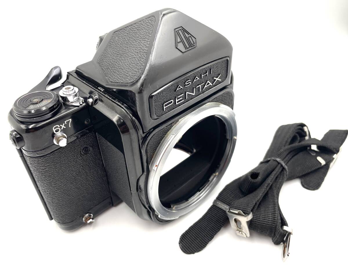 PENTAX 67Ⅱ ペンタックス 本体　ストラップ、予備電池付き 2025年最新】Yahoo!オークション -pentax 67 ストラップの中古品