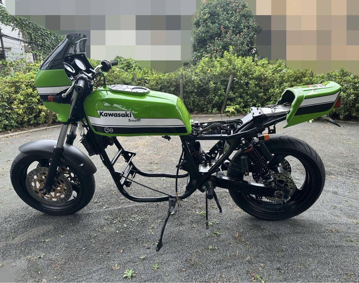 カワサキ　z1000r z1100r ローソン　純正フロントカウル　絶版部品 カワサキ z1000r z1100r ローソン 純正フロントカウル 絶版部品