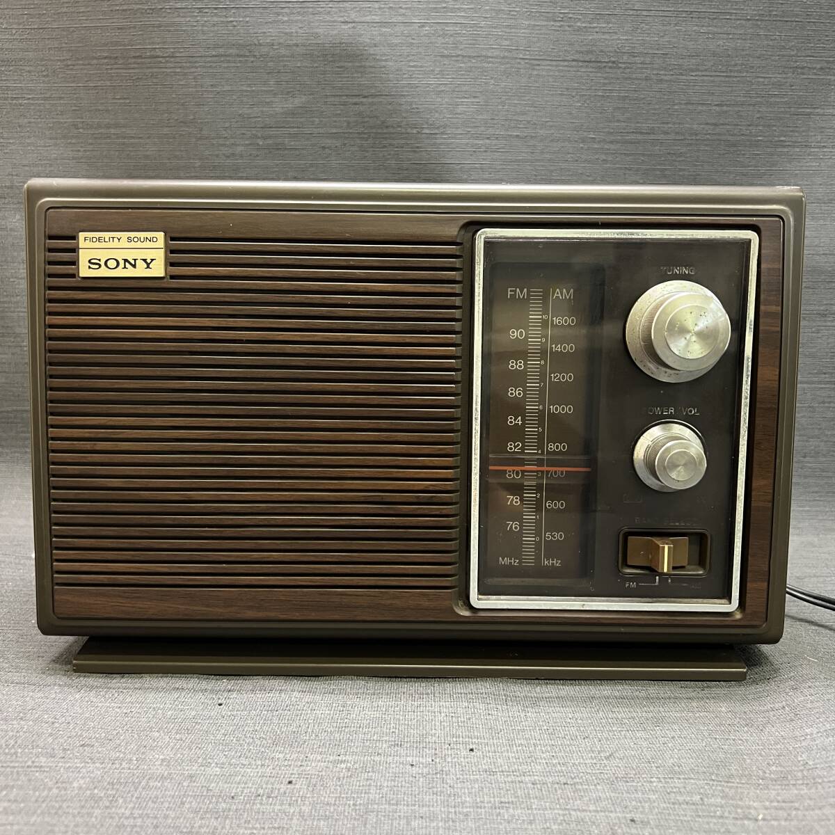 【現状品】SONY FM/AM ラジオ ICF-1210 ソニー アンティーク 現状品】SONY FM/AM ラジオ ICF-1210 ソニー アンティーク 2025