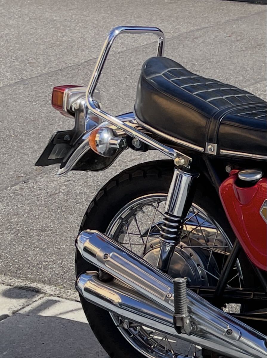 CB７５０k２～用キャリア 650997 00 02 サイド + トップケースキャリアセット クロム