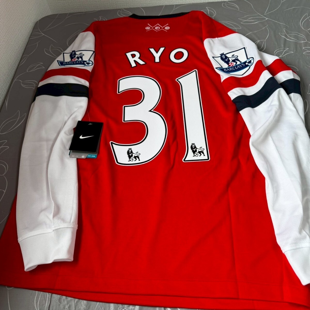 【未使用タグ付き/正規品】アーセナル　ハヴァーツ　ユニフォーム アーセナル 24-25 ホーム 半袖 ユニフォーム No.29 ハバーツ