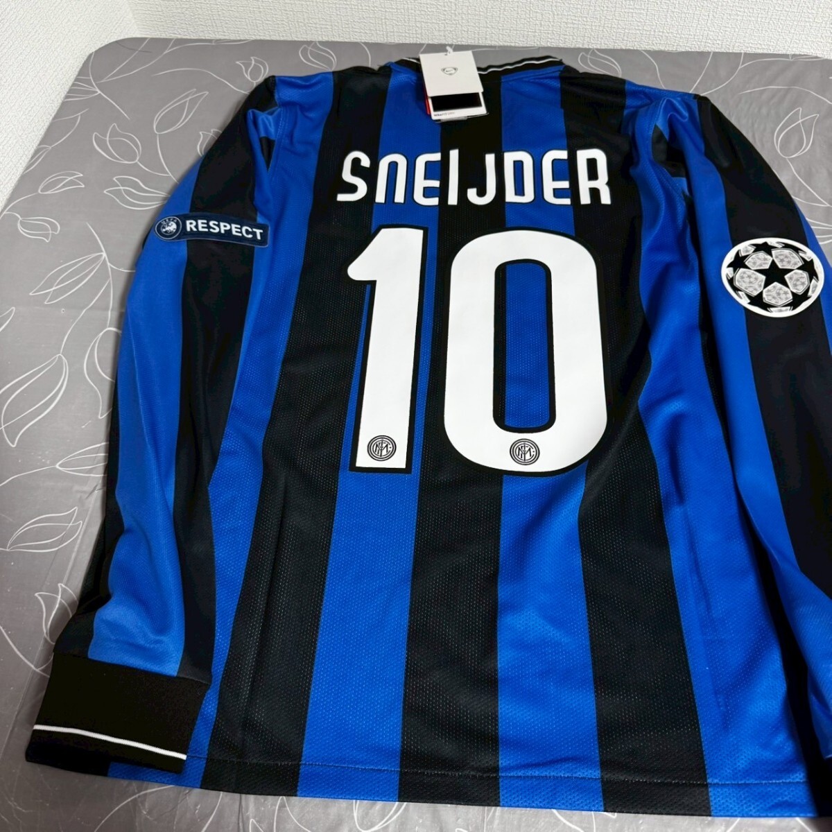 インテル　ユニフォーム　スナイデル　オーセンティック スナイデル ユニフォーム インテル チャンピオンズリーグ決勝