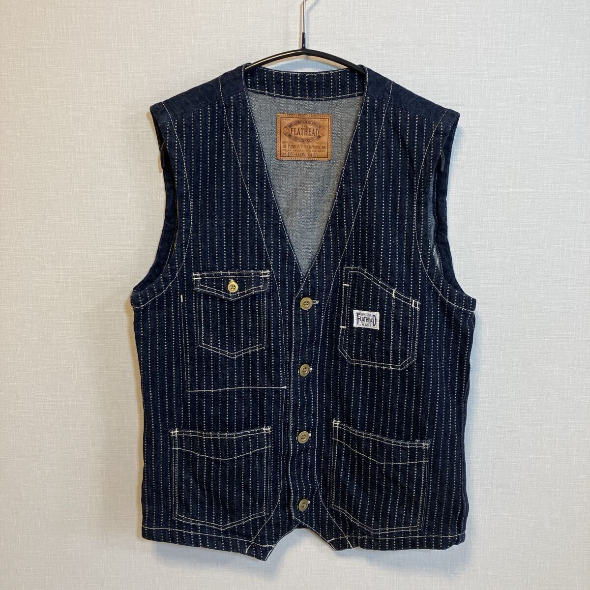 2025年最新】Yahoo!オークション -フラットヘッド ベストの中古