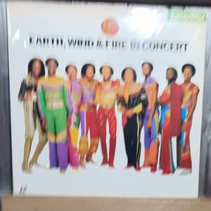 LD12-4 Laserdisc Earth, Wind & Fire Earth, Wind & Fire In Concert