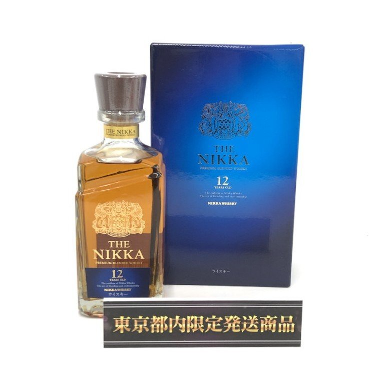 The NIKKA 12年　新品未開封 ニッカウヰスキー ウイスキー ザ ニッカ 12年 700ml 箱無し 43度