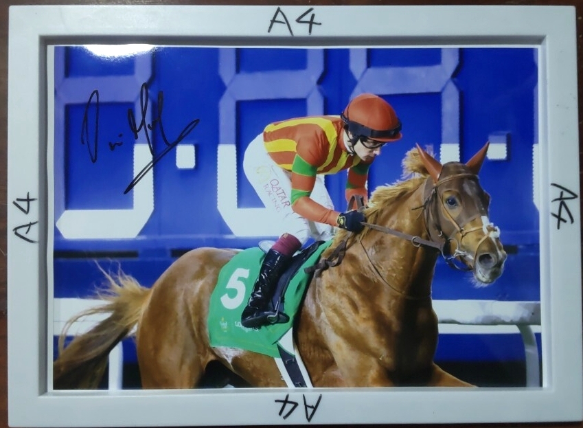 鷲頭虎太　騎手サインカード 鷲頭虎太 騎手サインカード 鷲頭虎太 騎手サインカード 2025年