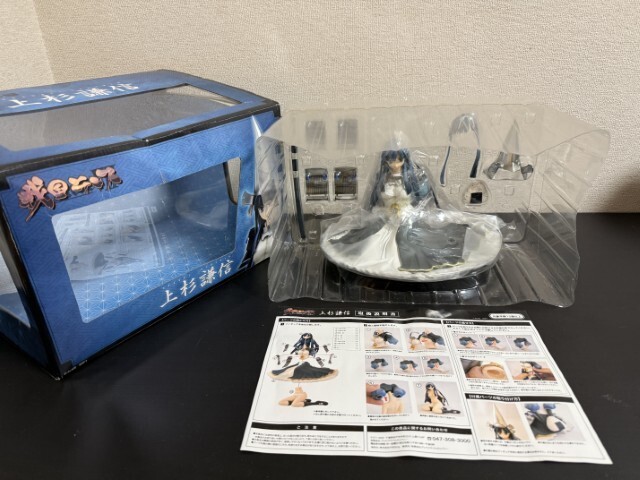 【戦国ランス】上杉謙信 1/5 中古品フィギュア グッドスマイルカンパニー 戦国ランス】上杉謙信 1/5 中古品フィギュア グッドスマイル