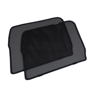 メッシュ サンシェード フロント 2枚セット N-BOX N-BOXカスタム JF1 JF2 H23/12~H29/9 運転席/助手席 遮光 断熱 / 28-511(D210) NF*