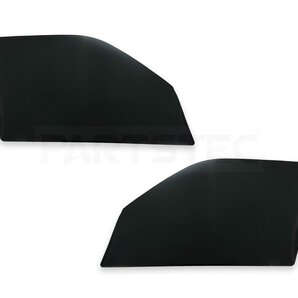 200系 ハイエース 透過率 28% スモークフィルム風 サンシェード 脱着可能 運転席 助手席 ドア 左右セット / 146-234 NF*