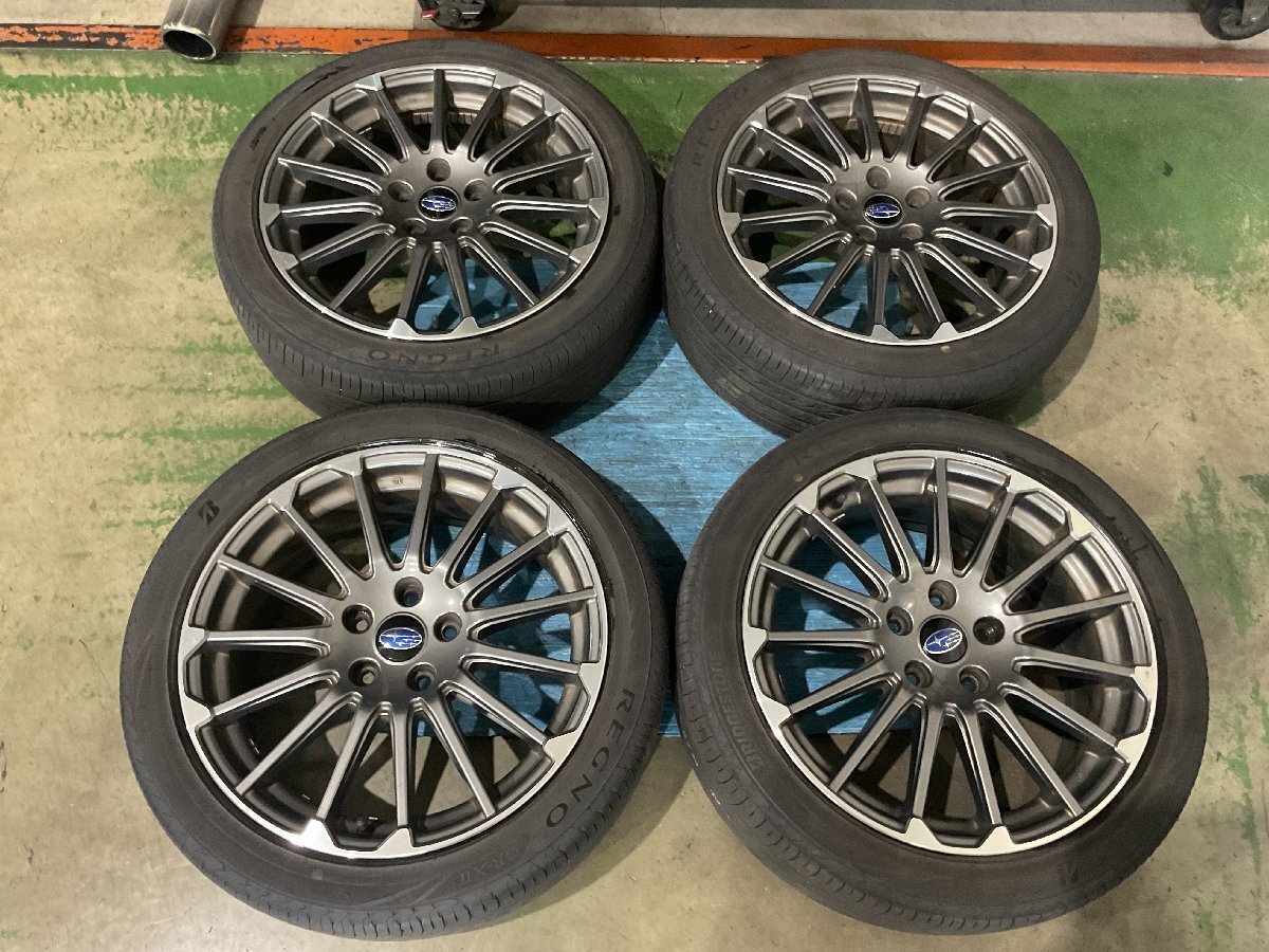 ☆Yoshi☆様送料込 18×8J +38 5穴 溝有 225/45R18 ☆Yoshi☆様送料込 18×8J +38 5穴 溝有 225/45R18 - メルカリ