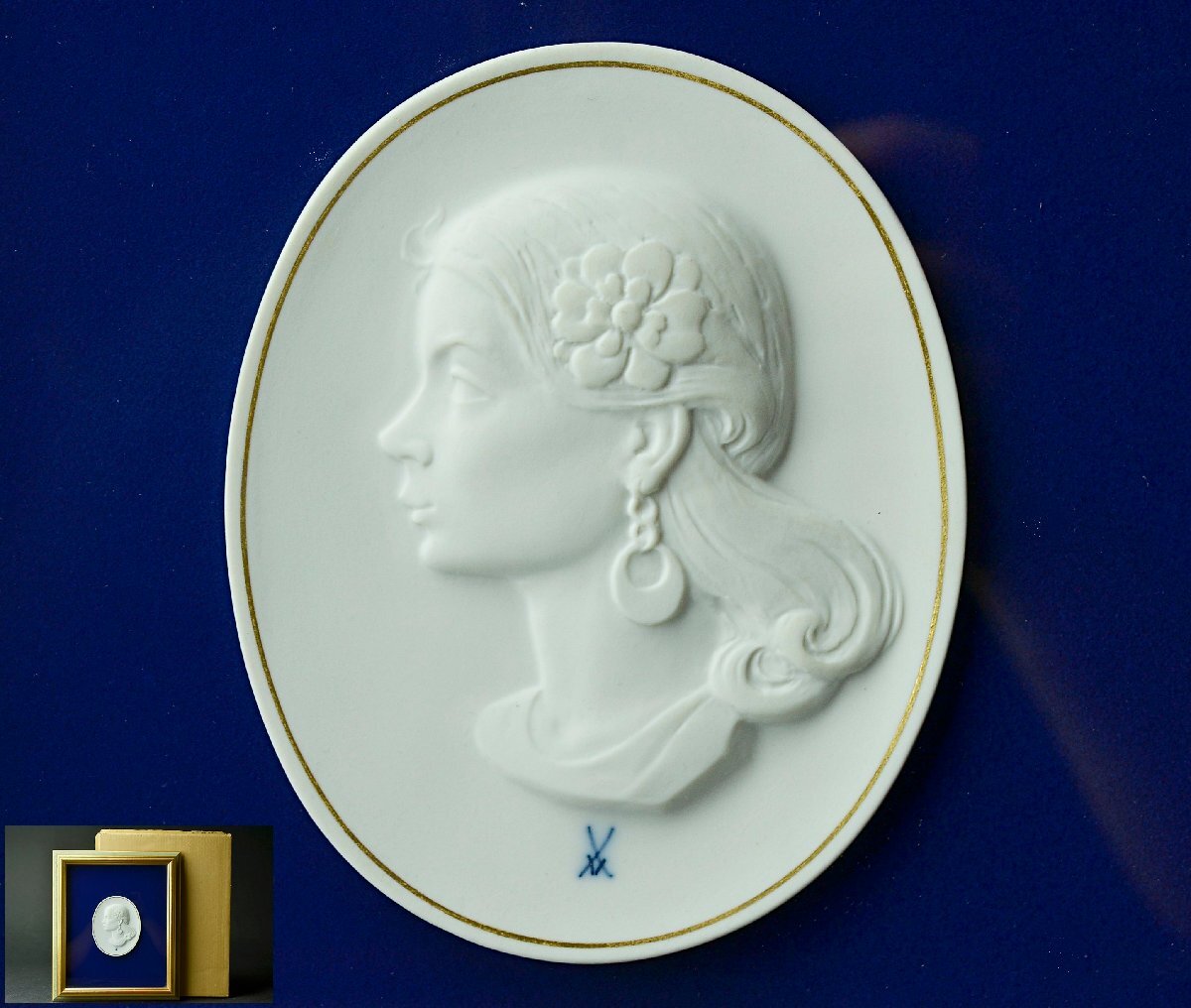 Meissen マイセン /※限定品 ルートヴィヒ・リヒター　レリーフ　陶板2 Meissen マイセン /※限定品 ルートヴィヒ・リヒターレリーフ陶板2