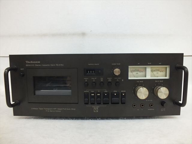 【ジャンク】Technics RS-2790U カセットデッキ テクニクス テクニクス Technics RS-275U カセットデッキ ジャンク - メルカリ