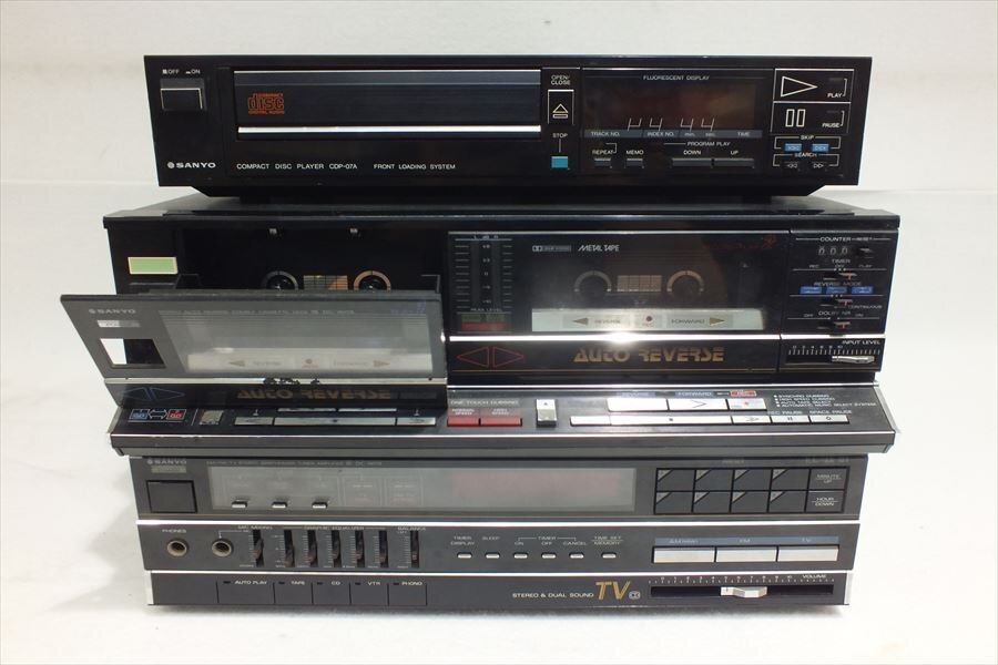 サンヨー コンポ Yahoo!オークション -「(otto オットー sanyo サンヨー