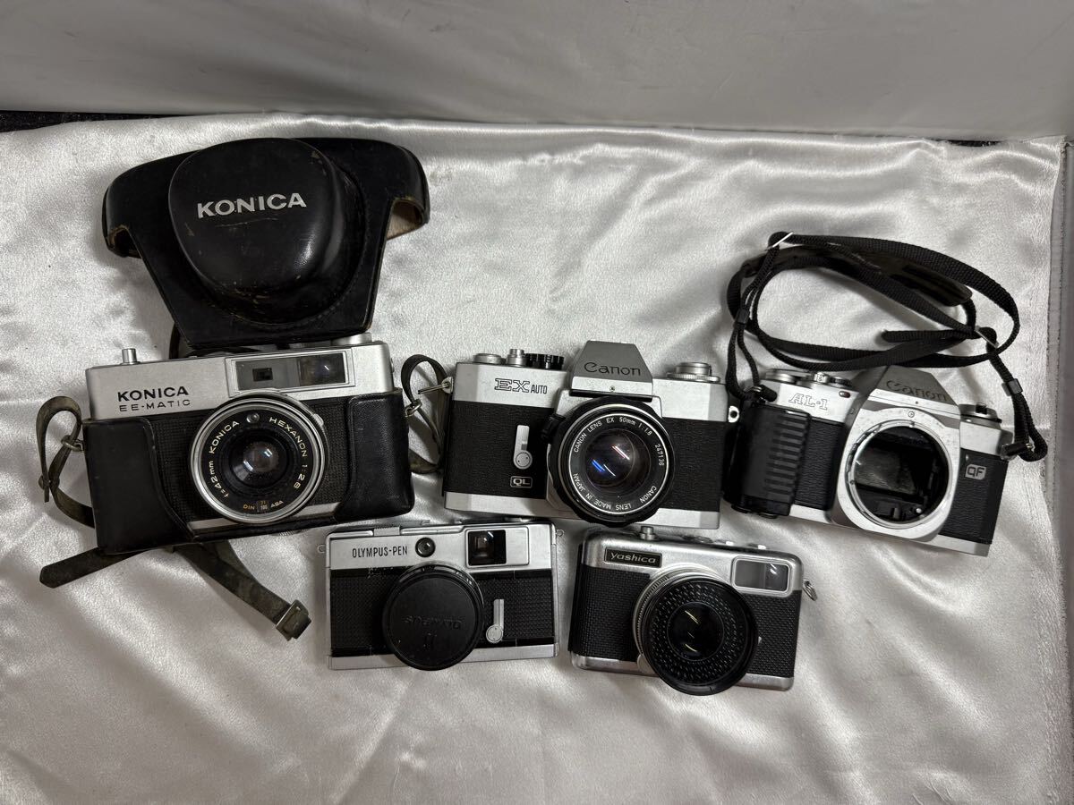 カメラまとめ売り Canon KONICA YSHICA Yahoo!オークション -「yashica カメラ」の落札相場・落札価格