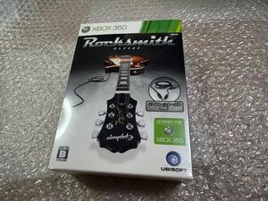XBOX360 ロックスミス Rocksmith 限定版 新品未開封 左側面日焼け有 破れ無 状態綺麗 送料無料 同梱可