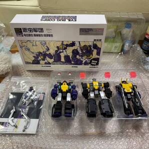 BADCUBE Evil Bug Corps Old Timer Series 2019年版 インセクトロン似 Insecticons 開封使用 状態綺麗 完品 破損無 送料無料 同梱可