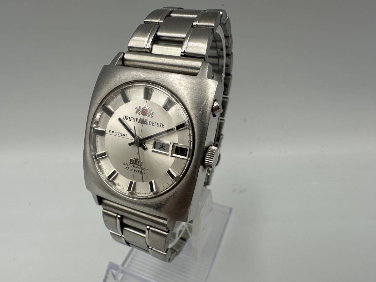 ORIENT AAA DELUXE 自動巻き腕時計 ORIENT AAA DELUXE SWIMMER機械式自動巻き メンズ 稼働品