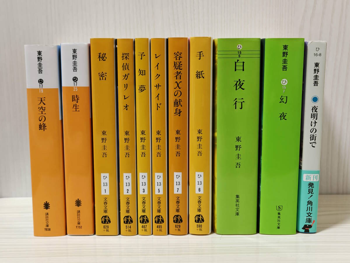 東野圭吾　ミステリー　事件　文庫本　大量まとめ売り　帯付き多数　推理小説 東野圭吾 ミステリー 事件 文庫本 大量まとめ売り 帯付き多数