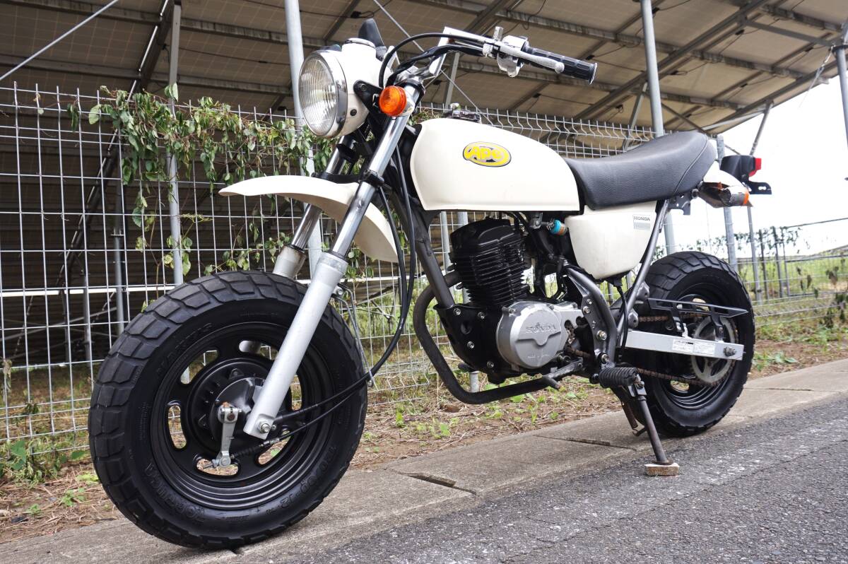 Yahoo!オークション -「エイプ50 ボアアップ」(オートバイ車体
