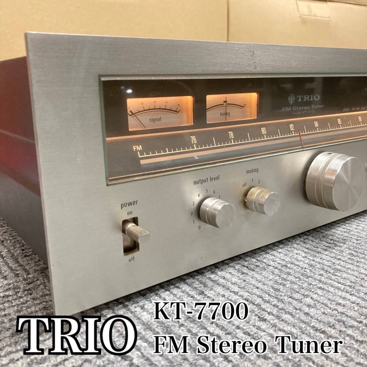 Yahoo!オークション -「trio kt-7700」の落札相場・落札価格