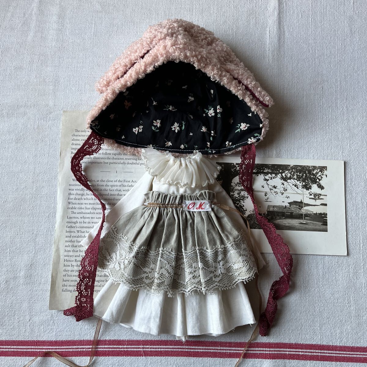 ブライス　アウトフィット　ハンドメイド　　リバティ柄　8点セット リバティ - 着せ替え服の人気通販 | minne byGMOペパボ 国内最大級の