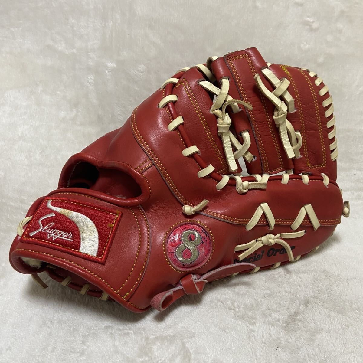 横浜ベイスターズ 日本ハムファイターズ 松山傑投手実使用グローブ　支給品 横浜ベイスターズ 日本ハムファイターズ 松山傑投手実使用