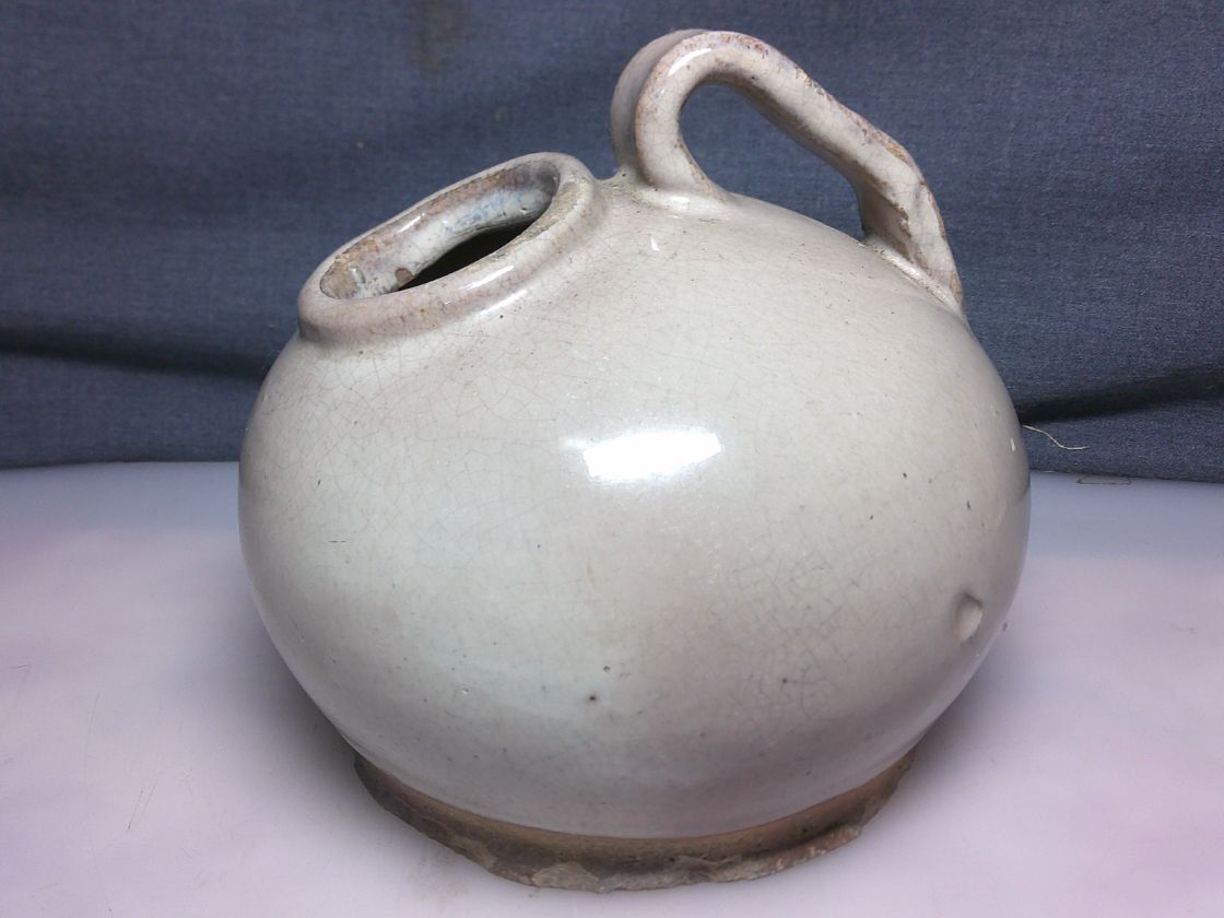 陶器　尿瓶 陶器 尿瓶 - メルカリ