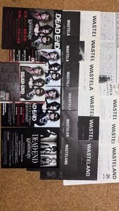 Бюллетень фан-клуба DEAD END WASTELAND №1-22, весь комплект, включая инди-период / DEAD END MORRIE / полный комплект / ценный материал