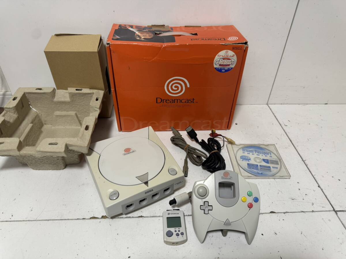 箱無し●ドリームキャスト本体 ●コントローラビジュアルメモリー純正ケーブル 楽天市場】【中古】 DC ドリームキャストコントローラー