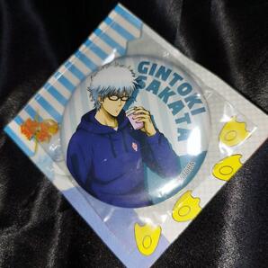 銀魂 JINS メガネ コラボ 坂田銀時 銀時 缶バッジ 缶バ