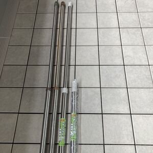 新品 中古 4本 セキスイ 物干し竿 ステンレス ステンクラー伸縮竿 洗濯干し 積水樹脂 洗濯用品 ハンガー