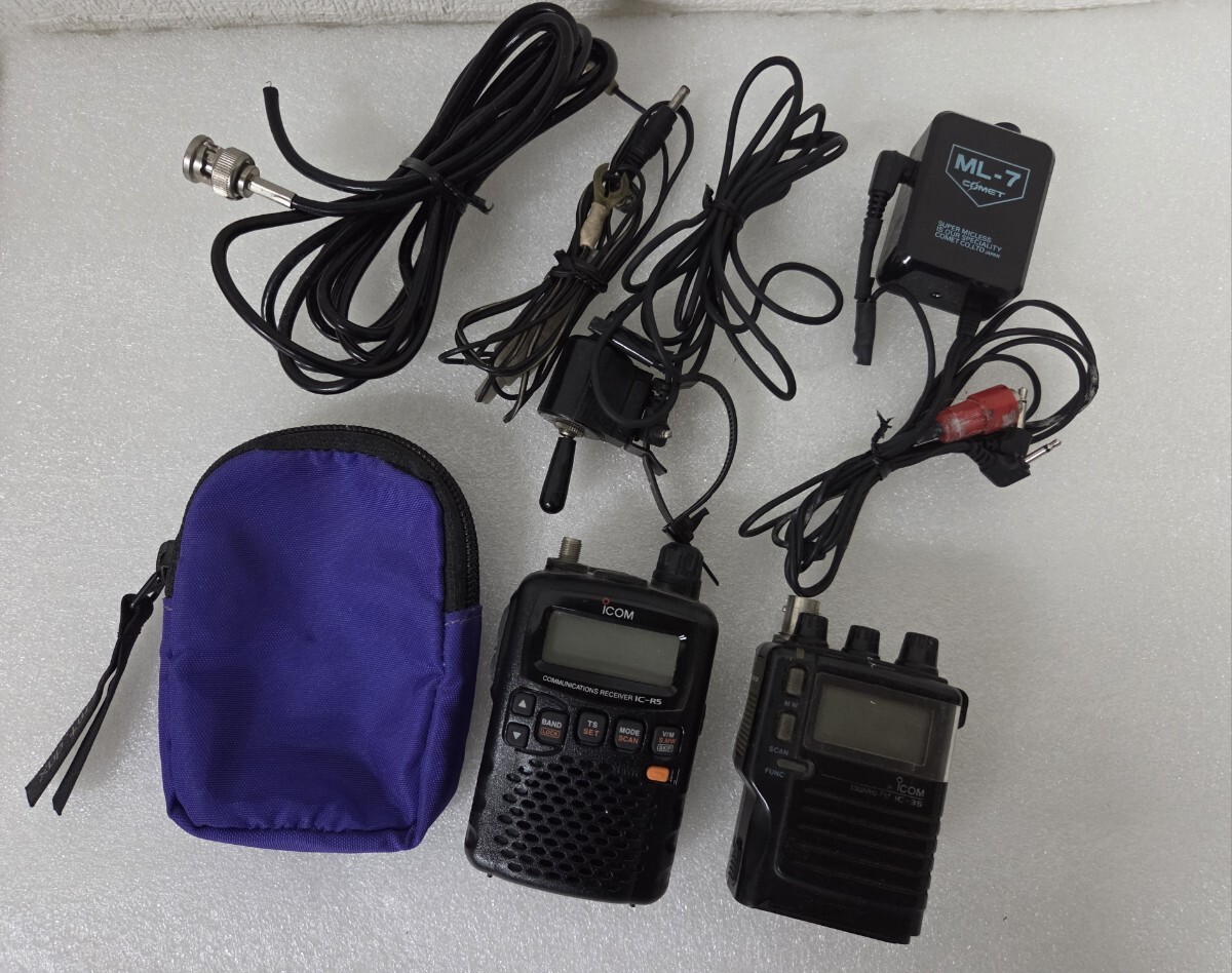 ICOMハンディ　無線機　ＩC-3S 2台　ジャンク品 ICOMハンディ 無線機 IC-3S 2台 ジャンク品 ICOMハンディ 無線