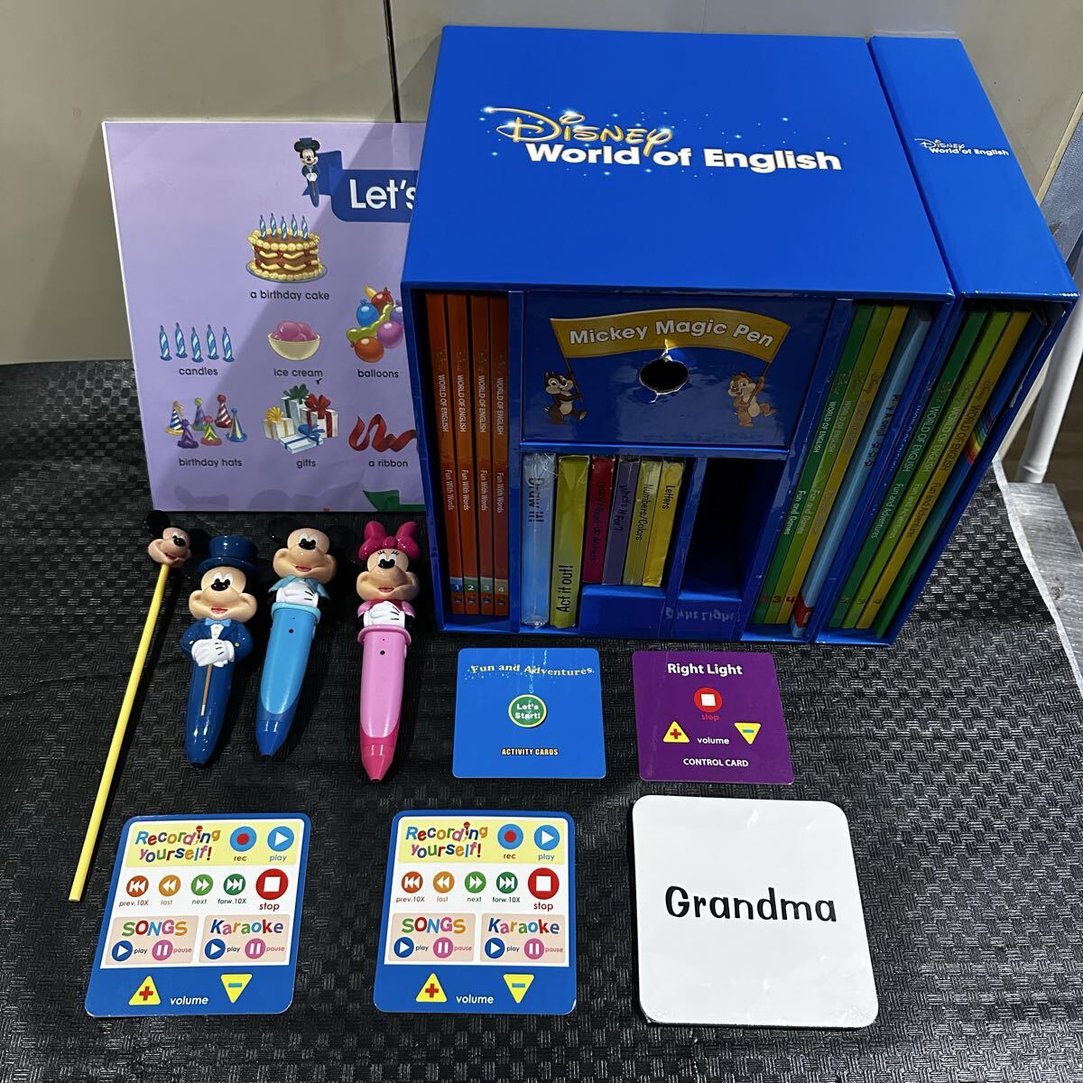 ディズニーワールドオブイングリッシュ ディズニー英語システム2014年製 ディズニーワールドオブ