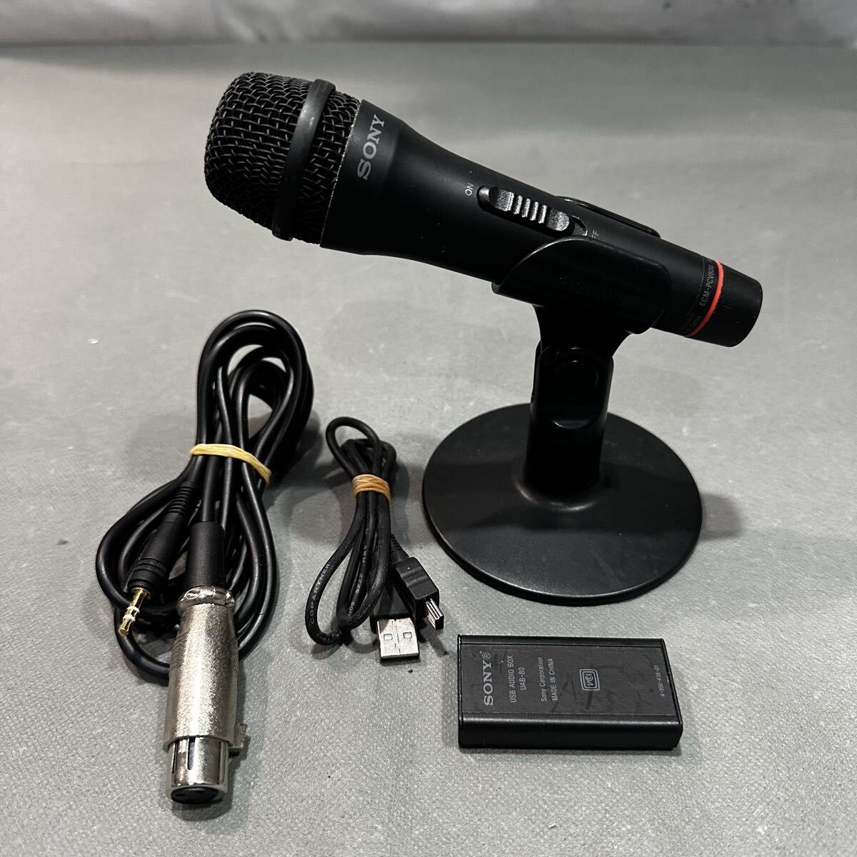 【中古・動確済】SONY（ソニー）ECM-530 グースネックマイク　2本 中古・動確済】SONY（ソニー）ECM-530 グースネックマイク 2本