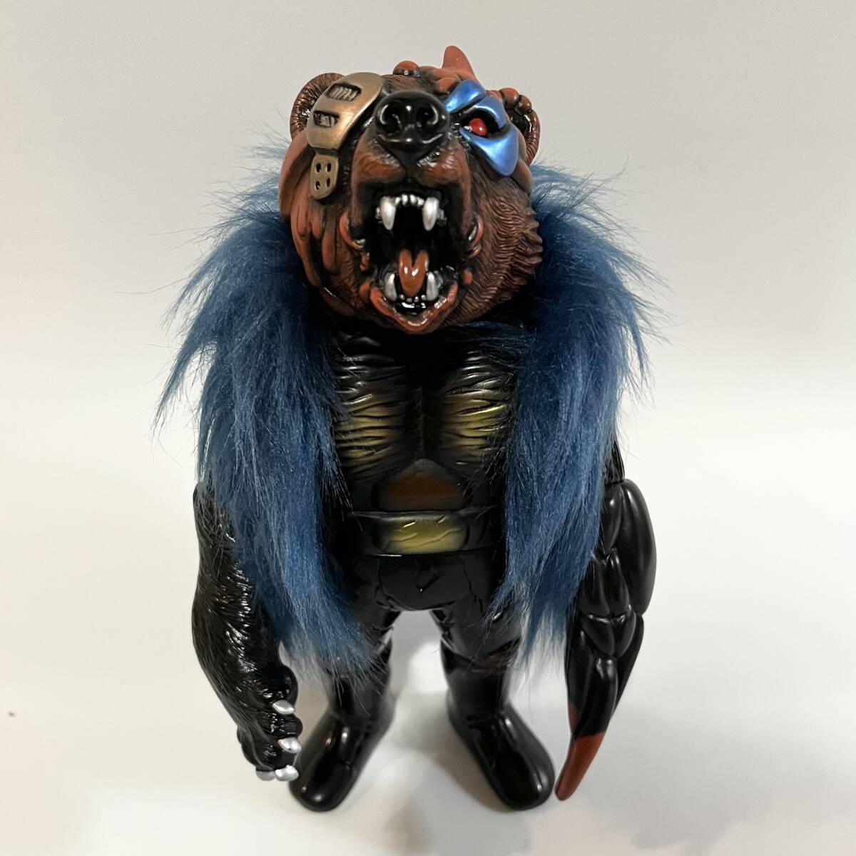 新品未使用 ゴッコ堂/REALHEAD ベアオスマン ブルーグレー リアルヘッド Yahoo!オークション -「ベア オスマン」の落札相場・落札価格