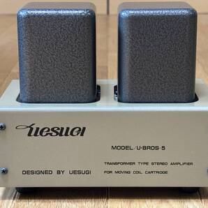 即決/送無 UESUGI 上杉研究所 MODEL/U・BROS-5 TYPE-L=ローインピ用/前期型 高性能=極薄特殊パーマロイ/多重積層コア タムラ製作所=特注品