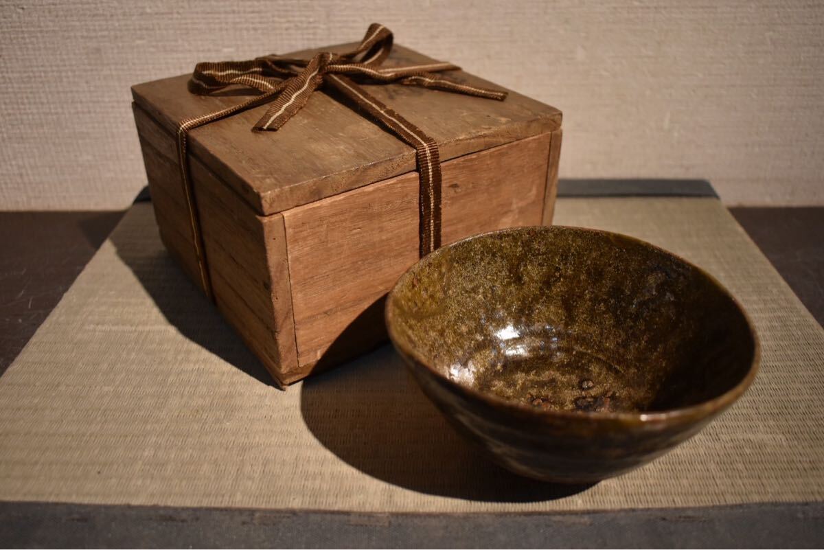 未使用品　唐津焼　陶仙　茶碗　茶道　表千家 未使用品 唐津焼 陶仙 茶碗 茶道 表千家 工芸品