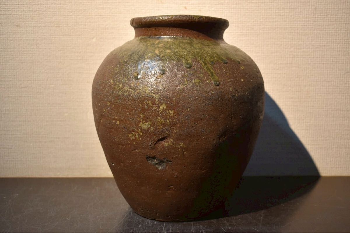 古備前　茶壺　 古民芸 　花瓶　置物飾り 2025年最新】古備前壺の人気アイテム - メルカリ