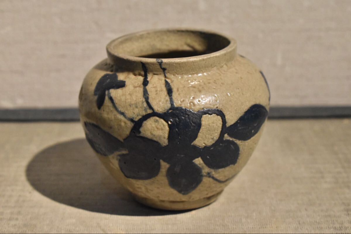 李朝染付小壺　古美術　李朝 小壺 李朝染付壺 | 京都寺町の骨董品店 古美術いもと