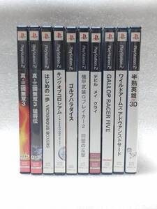 ◆PS2ソフト 10点 セット まとめ◆真 三國無双3、Devil May Cry 他 動作確認済み プレイステーション2 PlayStation2 プレステ2 管823A9