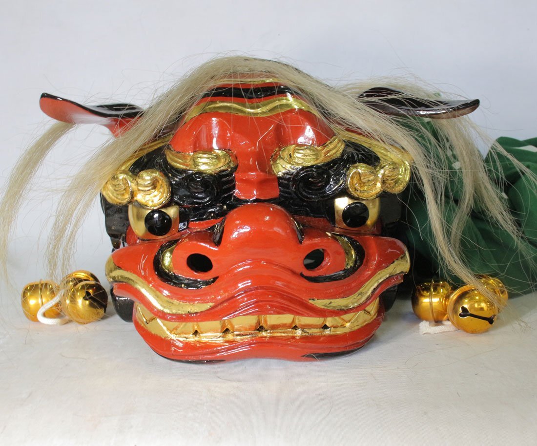 獅子　手彫り　お祭り　獅子舞　木彫り　獅子舞　ミニ　インテリア 獅子 手彫り お祭り 獅子舞 木彫り 獅子舞 ミニ インテリア 2025