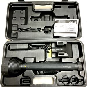 LED LENSER レッドレンザー X21R 6桁シリアル 充電池要交換 中古品