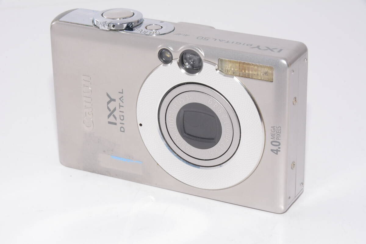 Canon IXY 50 コンデジ シルバー 動作品 Canon IXY 50S [シルバー] - 『アイ・スマート』オンラインストア