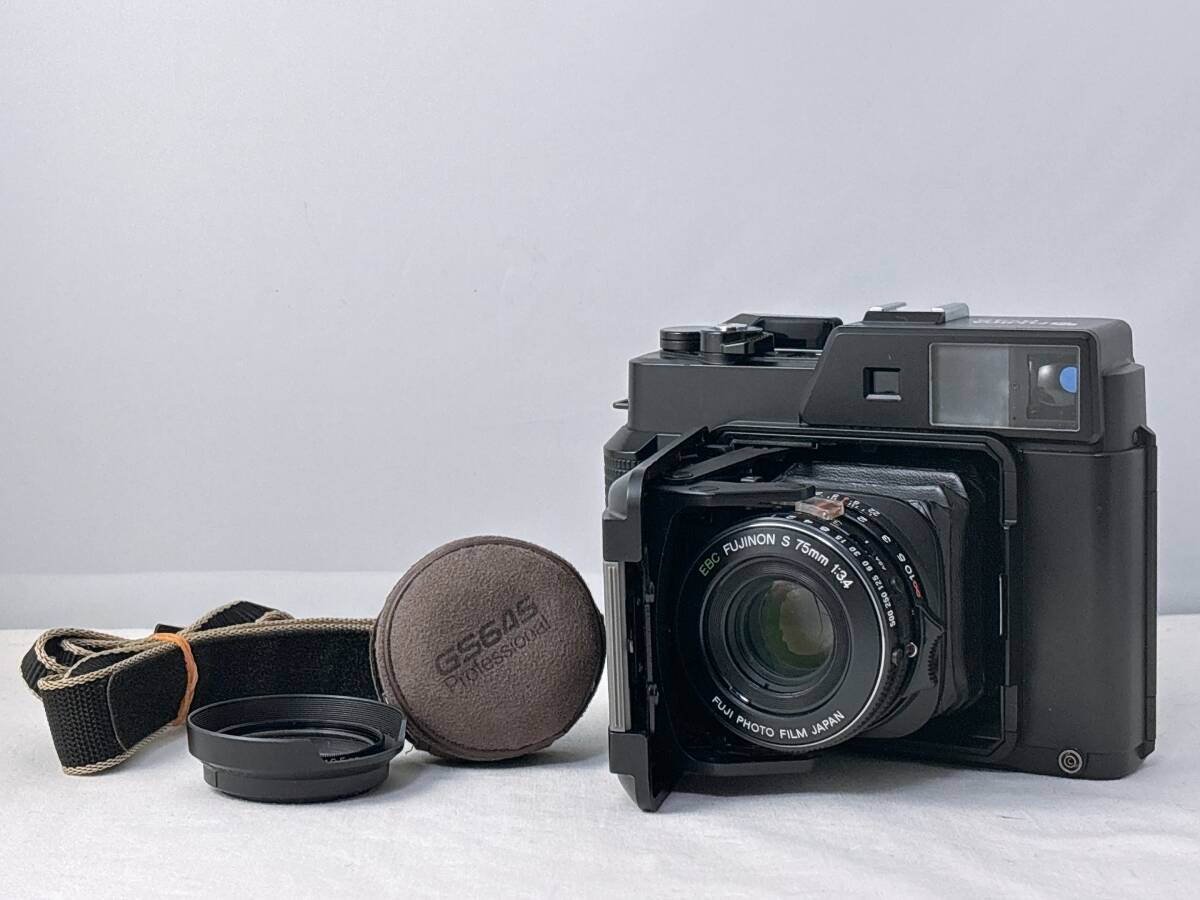 フジカ 中判カメラ フジノンレンズ付き FUJICA フジカ 6×4.5 GS645 Professional / FUJINON EBC S 75mm