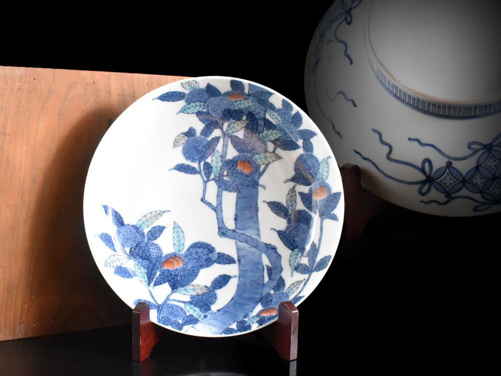 2025年最新】Yahoo!オークション -色鍋島 皿(色絵)の中古品